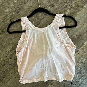 Lululemon Criss Cross Cropped Tank